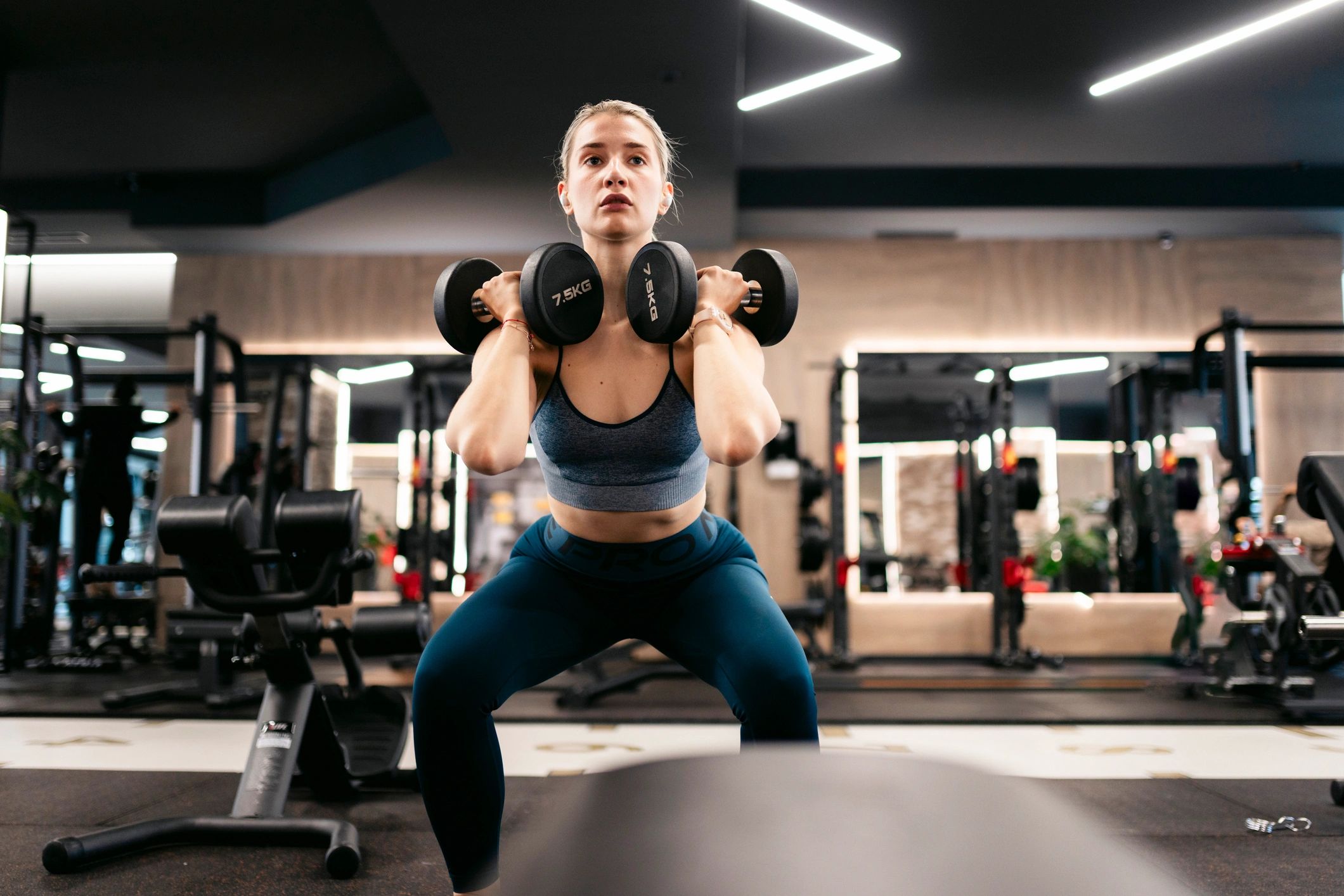 CrossFit gym workout